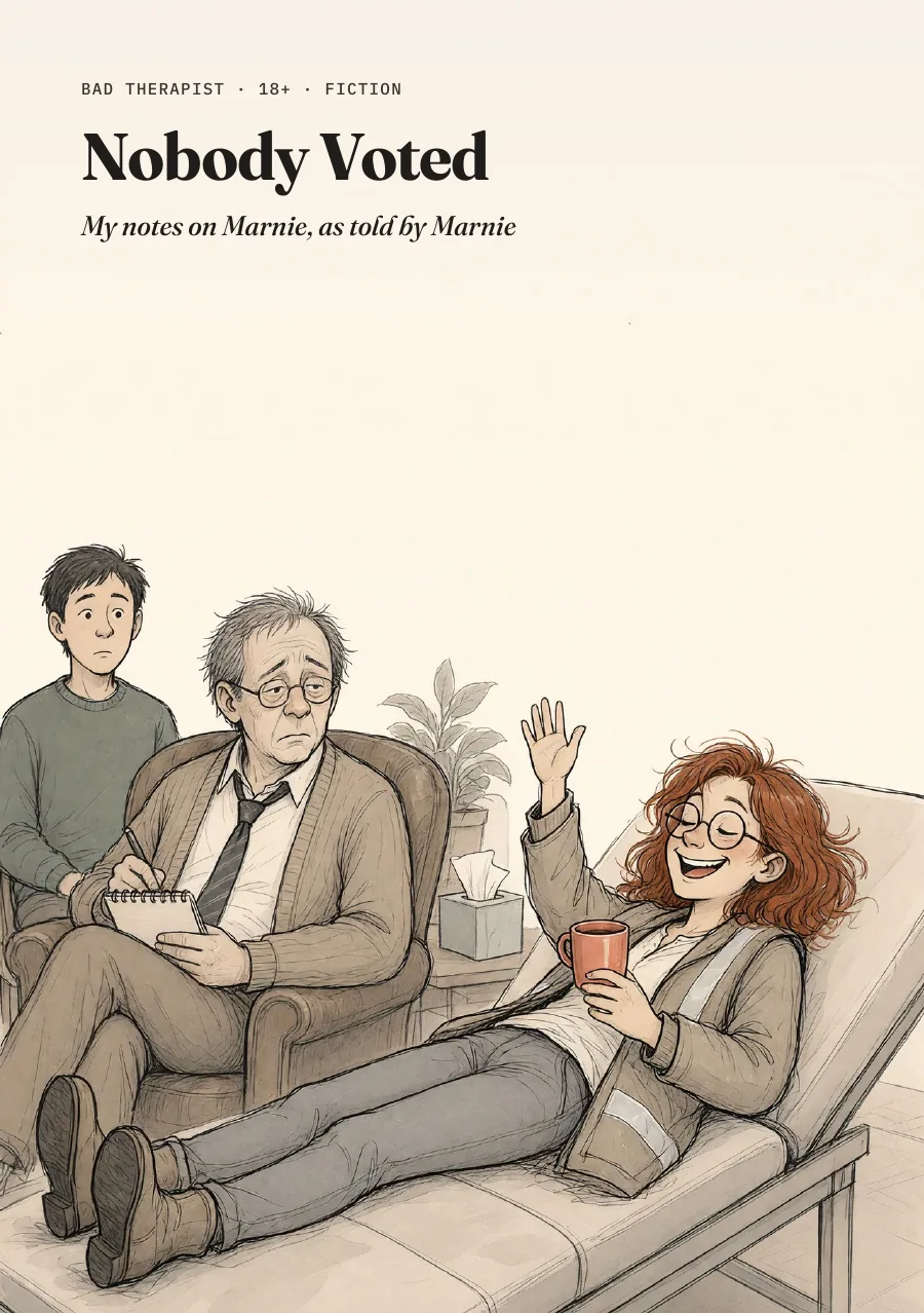 Sample page 1: Nobody Voted (Marnie’s book)